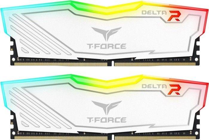 Memorie TeamGroup T-Force Delta RGB, DDR4, 32 GB, 3600 MHz, CL18, TF4D432G3600HC18JDC01