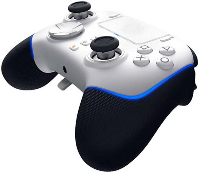 Kontroller gaming Razer Wolverine V2 Pro, wireless, për PS5 dhe PC, Mercury i bardhë