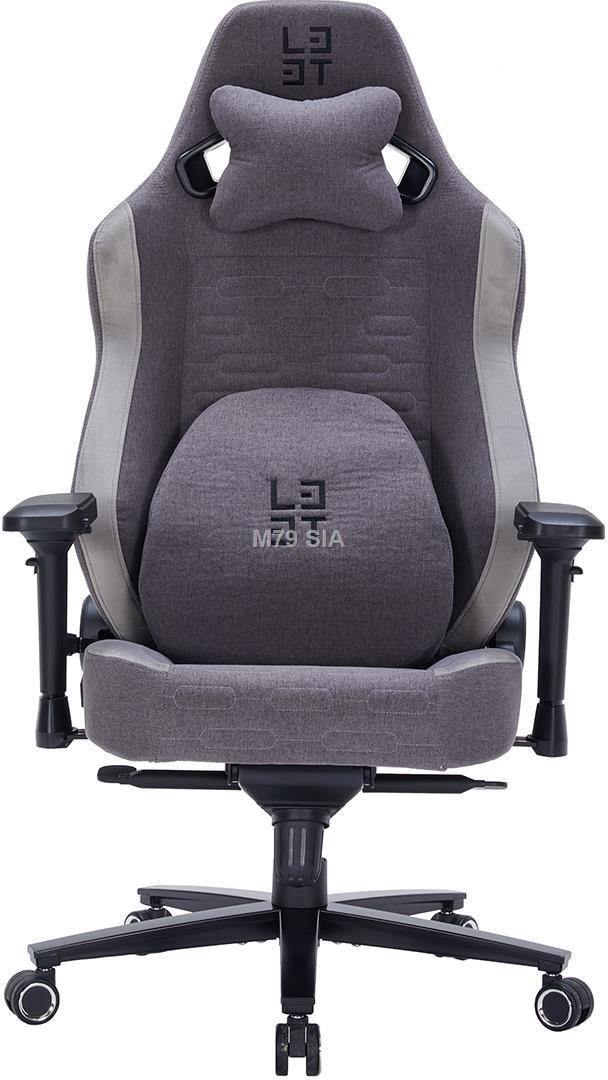 Karrige gaming Deltaco L33T Xsense, material Neotec, deri 150 kg, gri
