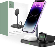 Karikues magnetik Tech-Protect MagSafe Qi15W A22 3in1, i zi