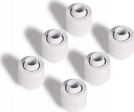 Set lidhësish kompresioni Alphacool Eiszapfen, 13/10mm, G1/4, të bardhë