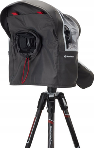 Mbulesë shiu për kamerë Manfrotto Pro Light Cineshield S/M, tri shtresa, transparente