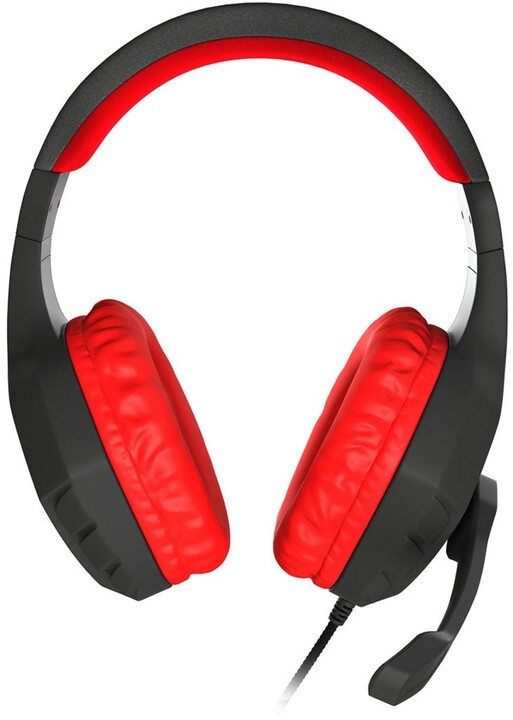 Слушалки Genesis Argon 200, микрофон, црно / црвено