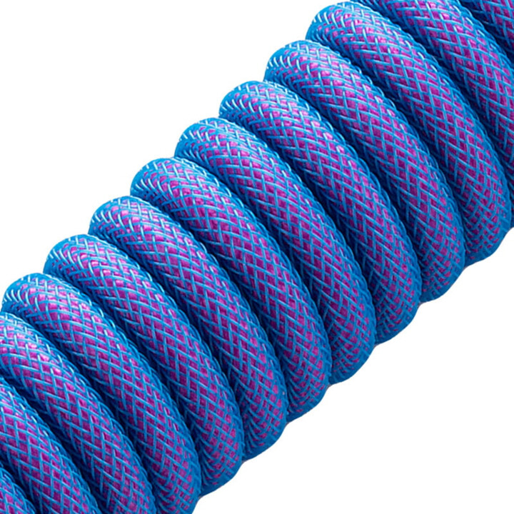 Kabllo spirale CableMod Pro, USB-C/USB-A, 1,5m, e kaltër