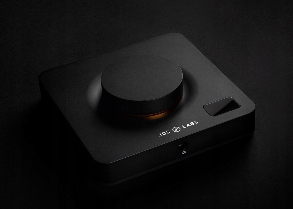 Amplifikator kufjesh JDS Labs Element III MKII Boosted Power, DAC i integruar, unazë Copper Ring, i zi