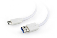 Kabllo Gembird USB USB-A - USB-C, 3m, e bardhë
