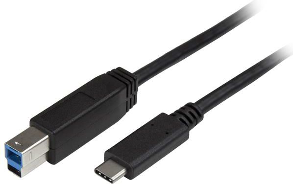 Kabllo StarTech USB-C to USB-B, 2m, e zezë