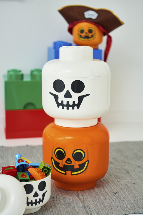 Kuti magazinimi LEGO Head - pumpkin (S)
