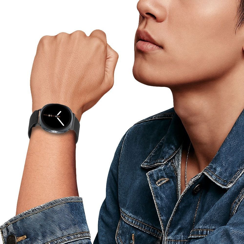 Rrip ore Tech-Protect Milanese për Samsung Galaxy Watch 40 mm, çelik inox, i zi