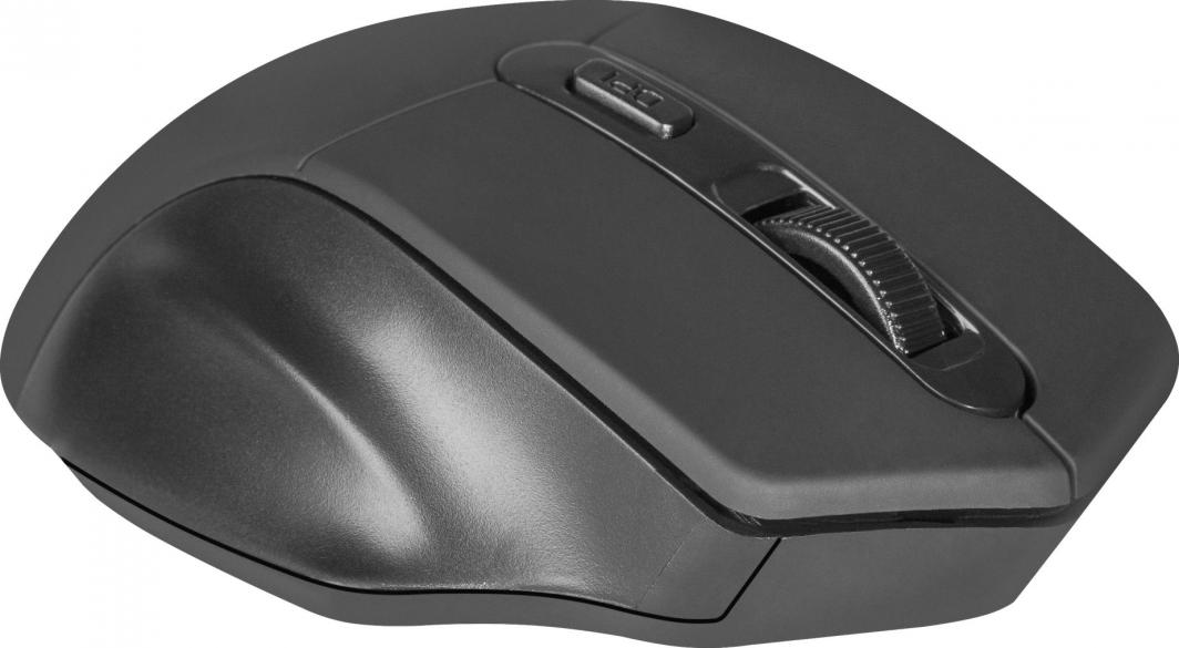 OPTICAL MOUSE DEFENDER DATUM MB-345 RF BLACK 1600DPI 4P 3