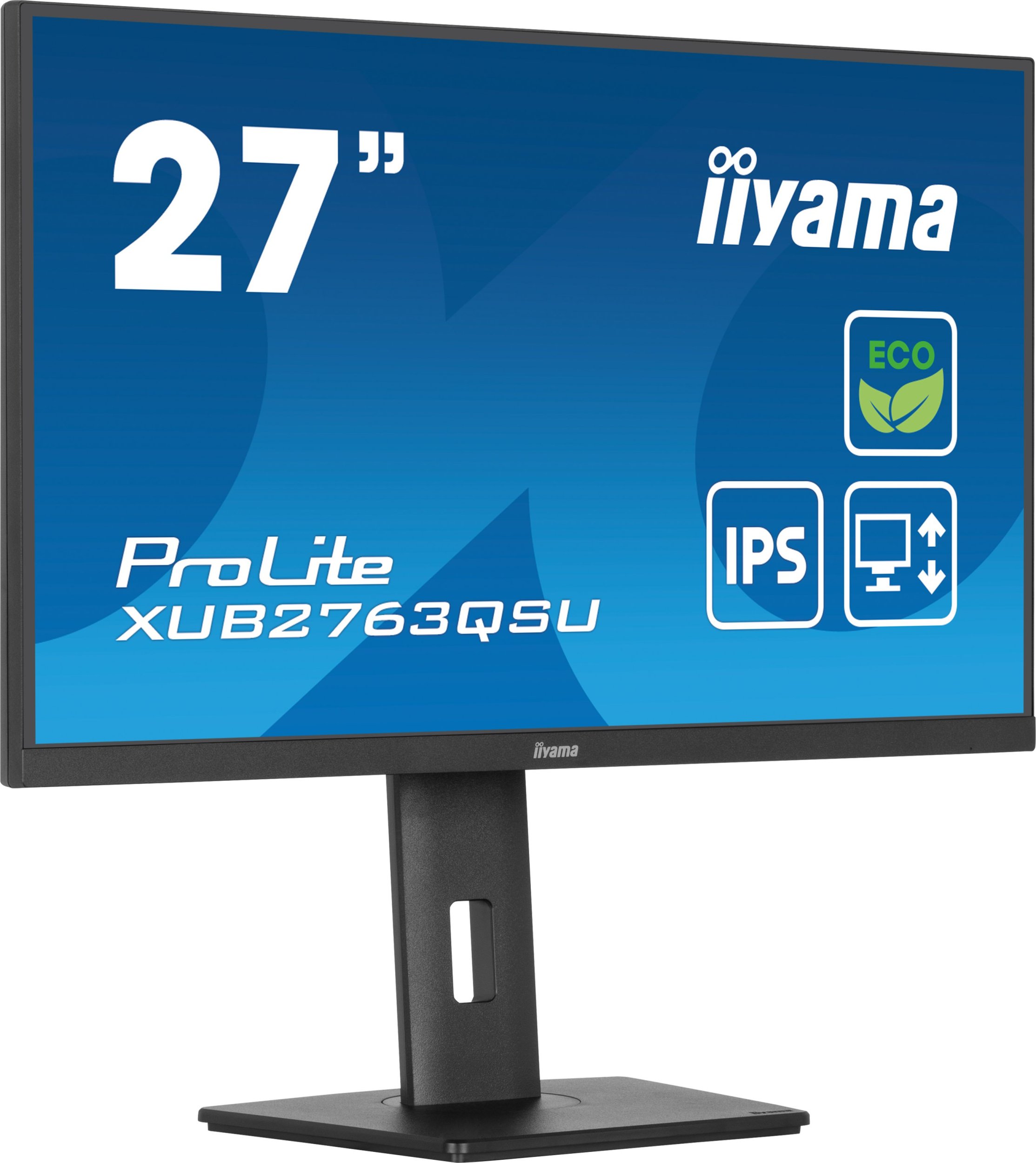 Monitor Iiyama ProLite XUB2763QSU-B1, 27", Quad HD, i zi