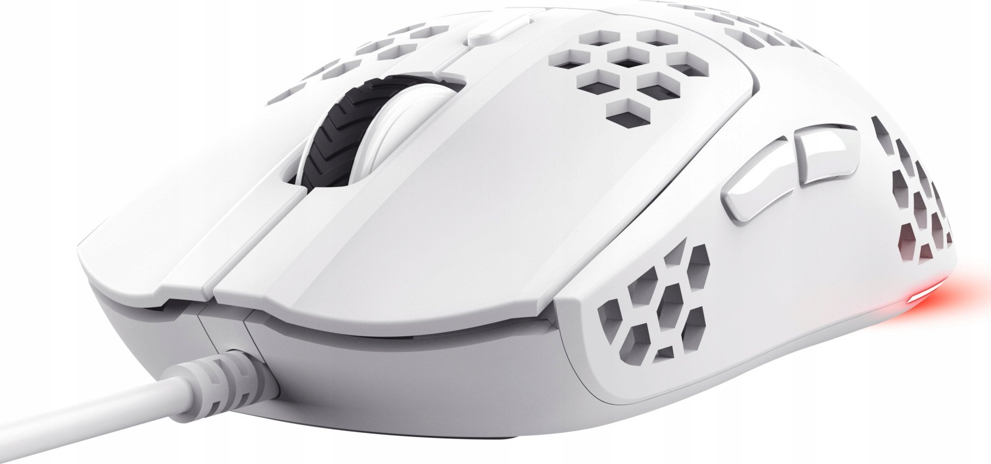 Maus gaming Trust GXT 928 Helox, USB, optik, i bardhë