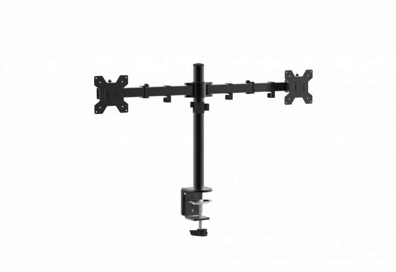 Stativ për dy monitorë Serioux MM1903A, 10" 27", i zi