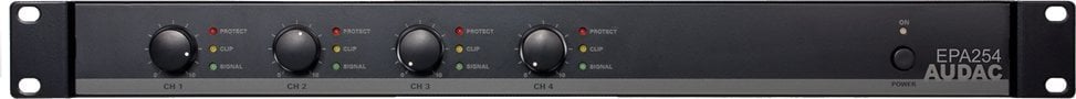 Amplifikator Audac EPA254, 4 kanale Class D, 4 x 250W, i zi