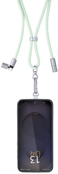 Ланец за телефон Intenso со кабел USB C во USB C, 1.65m, 60W, зелен