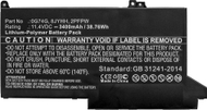 Bateri laptopi CoreParts MBXDE-BA0238, për Dell Latitude 12, e zezë