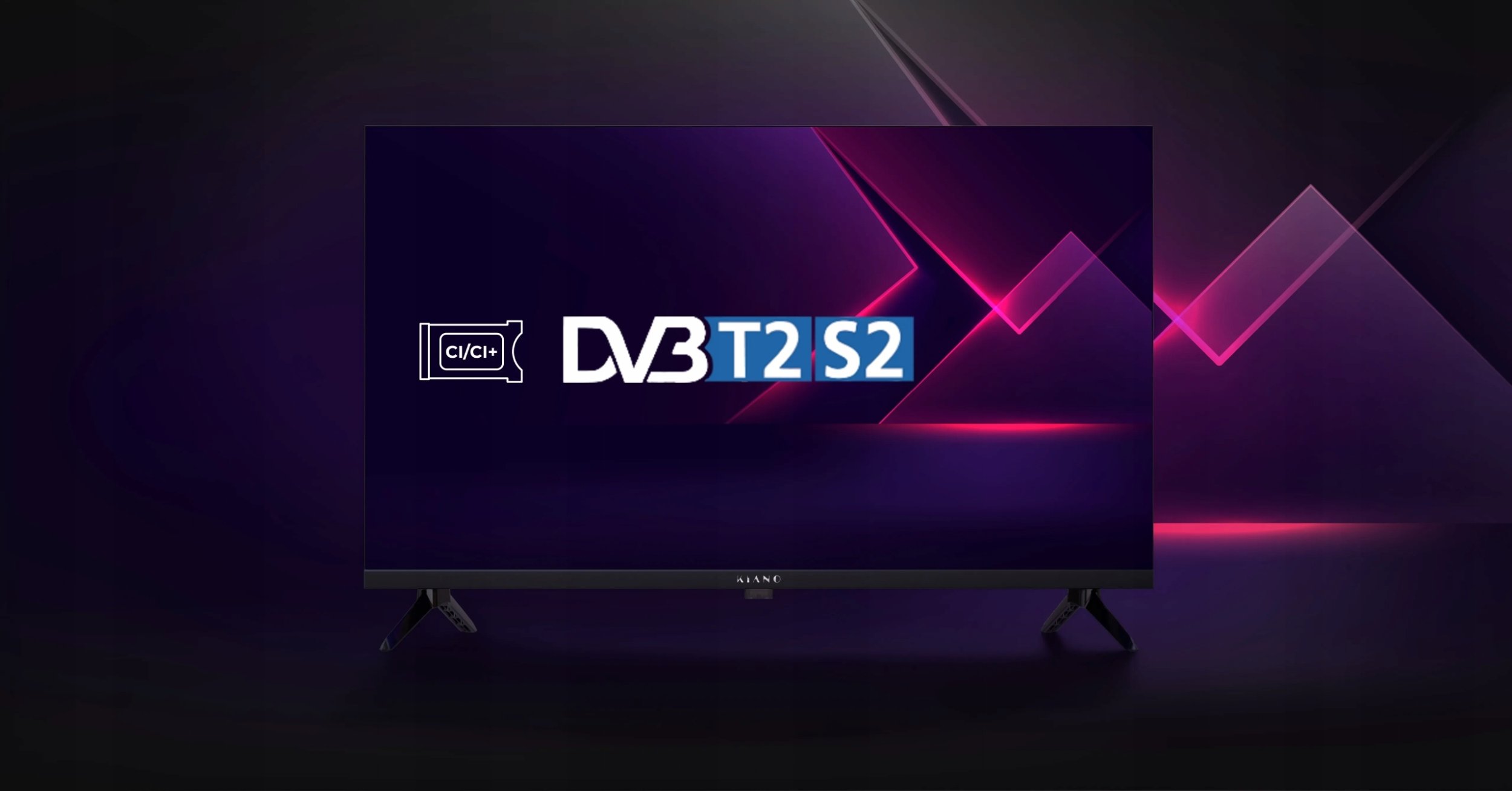 Televizor Kiano Elegance 50", 4K, Smart VIDAA, i zi