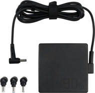 Adapter universal AC për laptop, 90W, i zi
