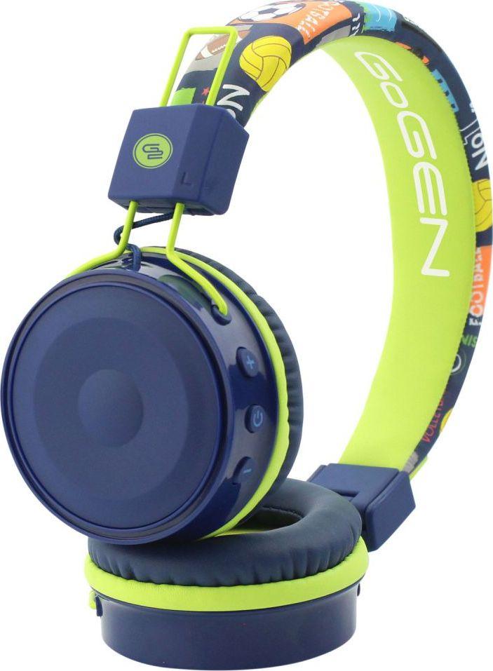 Kufje për fëmijë GoGEN HBTM32BL, kaltër/ gjelbër