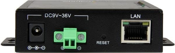 Server serial në rrjet StarTech.com 2 Port RS232, Ethernet, metalik, i montueshëm