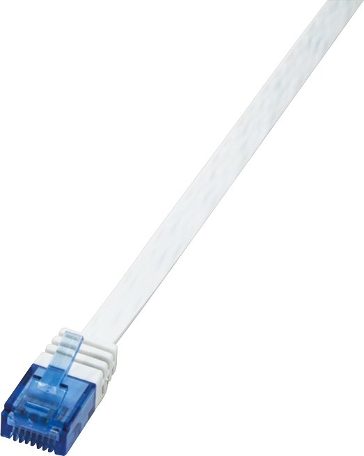 Kabllo rrjeti LogiLink CF2011U, Cat6 U UTP, 0.25m, e bardhë