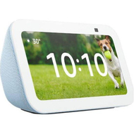 Smart display Amazon Echo Show 5 3rd Gen, 5.5", altoparlant me bas të thellë, Cloud Blue