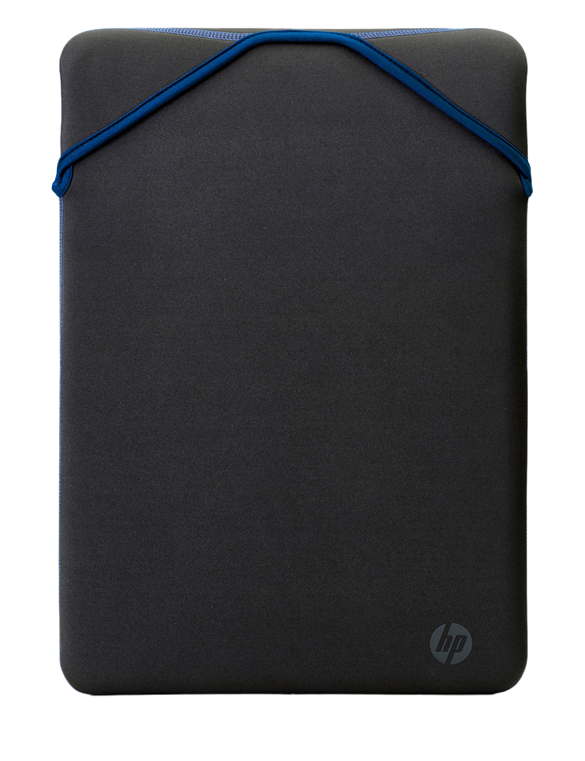 Këllëf mbrojtës për laptop HP, 15.6", e zezë / e kaltër