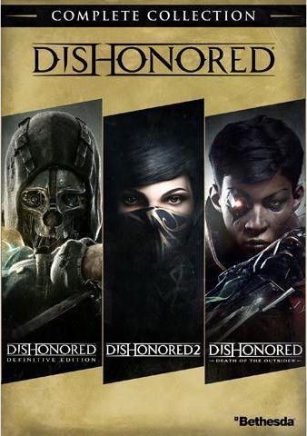 Lojë digjitale Xbox One Bethesda Dishonored Complete Collection, koleksion i plotë, kod digjital