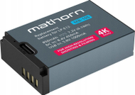 Батерија за камера Mathorn MB-105, USB-C, полнечка, замена за Canon LP-E12