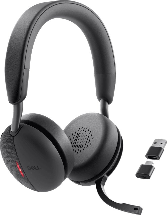 Kufje wireless Dell WL5024 Pro, on ear, ANC, të zeza