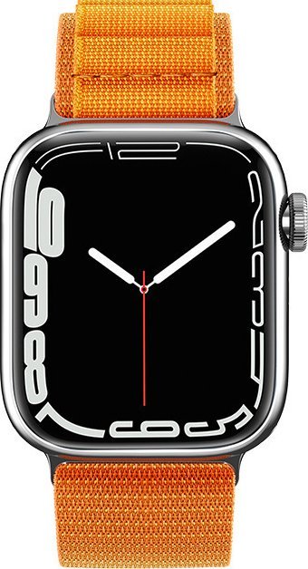 Ремен Alpine за Apple Watch, 38/40/41 mm, челична тока, портокалова