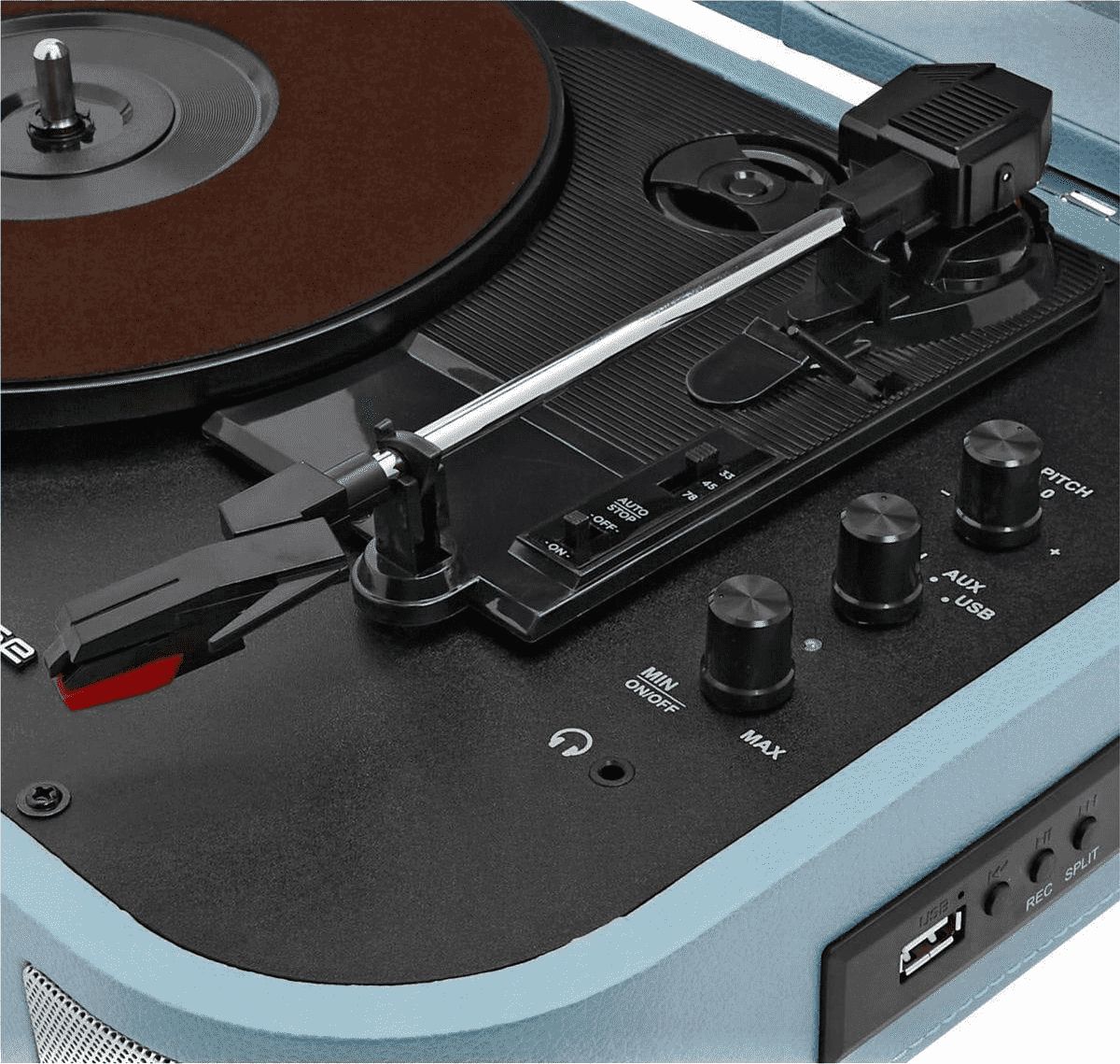 Gramafon Muse MT-201 BVB Retro, Bluetooth USB, 2x5W, i zi