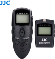 Telekomandë wireless për kamera JJC WT 868, timer dhe intervalometër, e zezë