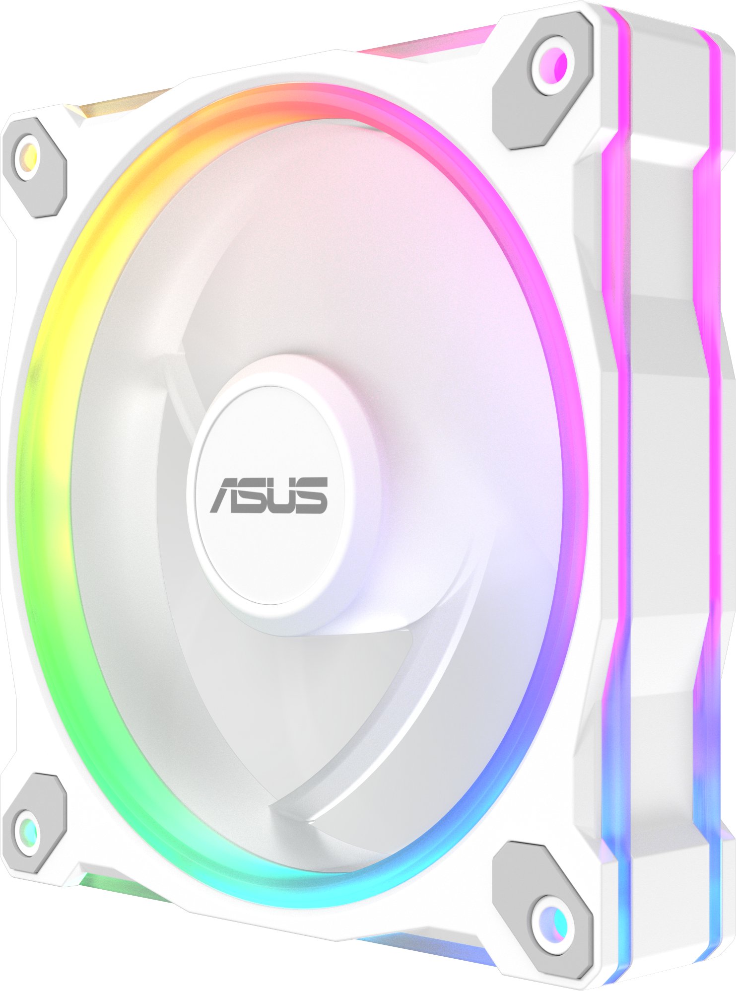 Ventilator kompjuteri ASUS Prime MR120, 12 cm, ARGB, i bardhë