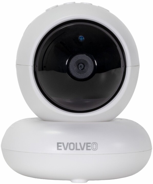 Monitor për bebe me dritë nate dhe kamerë rrotulluese EVOLVEO NL4, i bardhë