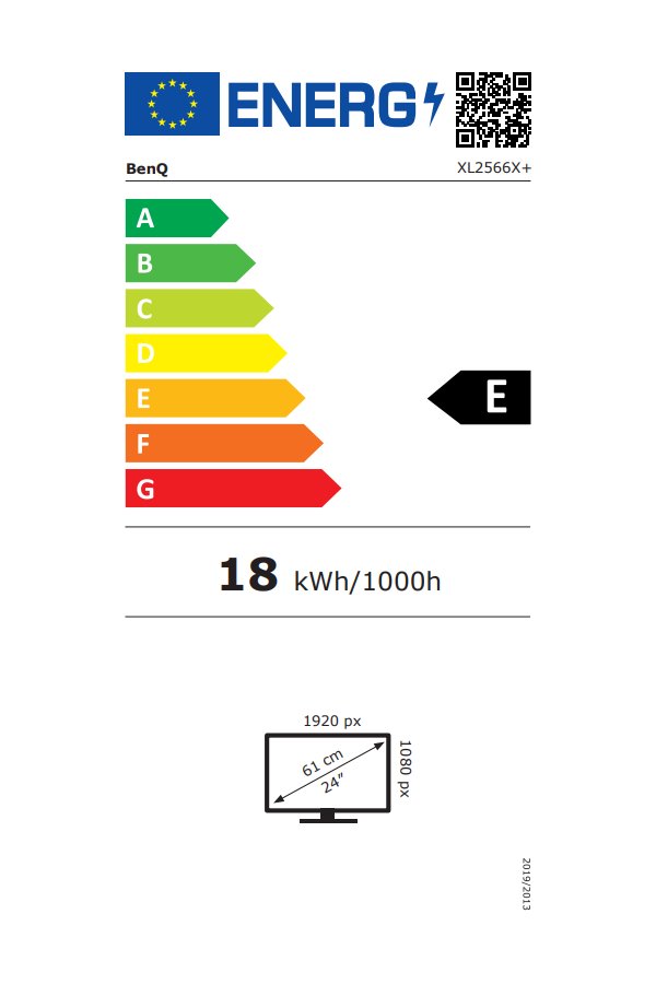Monitor BenQ Zowie XL2566X+, 24", FHD, i zi