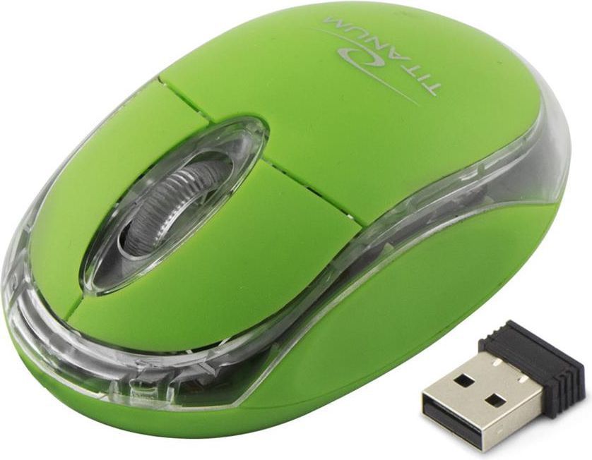 Maus Titanum Condor, wireless, USB, i gjelbërt