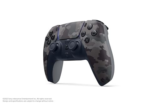 Kontroller Sony DualSense për PS5, pa tel, Gray Camo