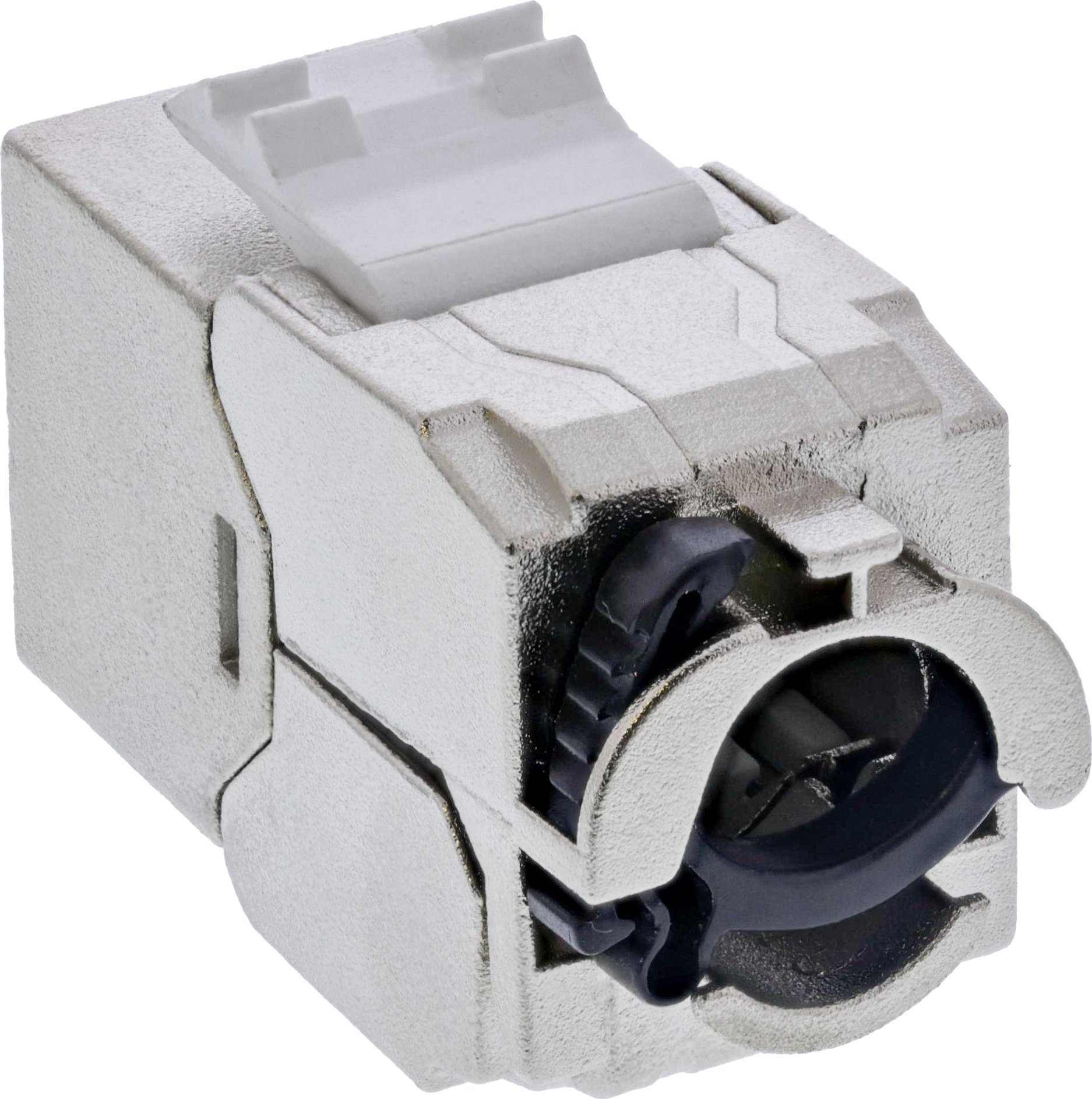 Pako konektorë rrjeti InLine Keystone RJ45, Cat.6A, set 24 copë, metalik