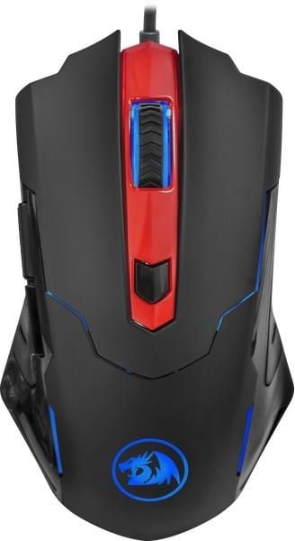 Maus lojërash Redragon Pegasus M612, me kabllo USB, ergonomik, i zi