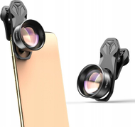 Objektiv telefoni Apexel HB2X Portrait 2x Telephoto, zmadhim 2x, xham optik HD, i zi