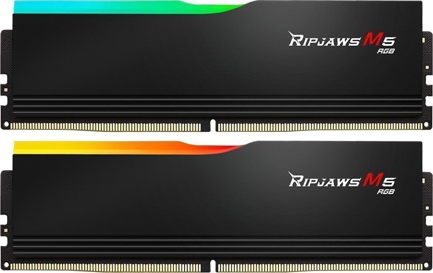 Memorie G.Skill Ripjaws M5 RGB, DDR5, 96 GB, 6400 MHz, CL32, F5-6400J3239F48GX2-RM5RK