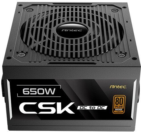 Напојување Antec CSK650DC EC, 650W, 80 Plus Bronze, црно