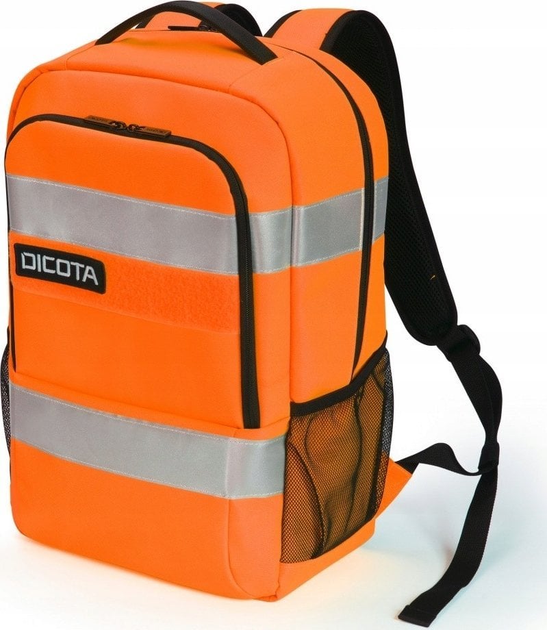 Shpinore Dicota Hi Vis Base, 24L, material 600D RPET, portokalli e ndezur