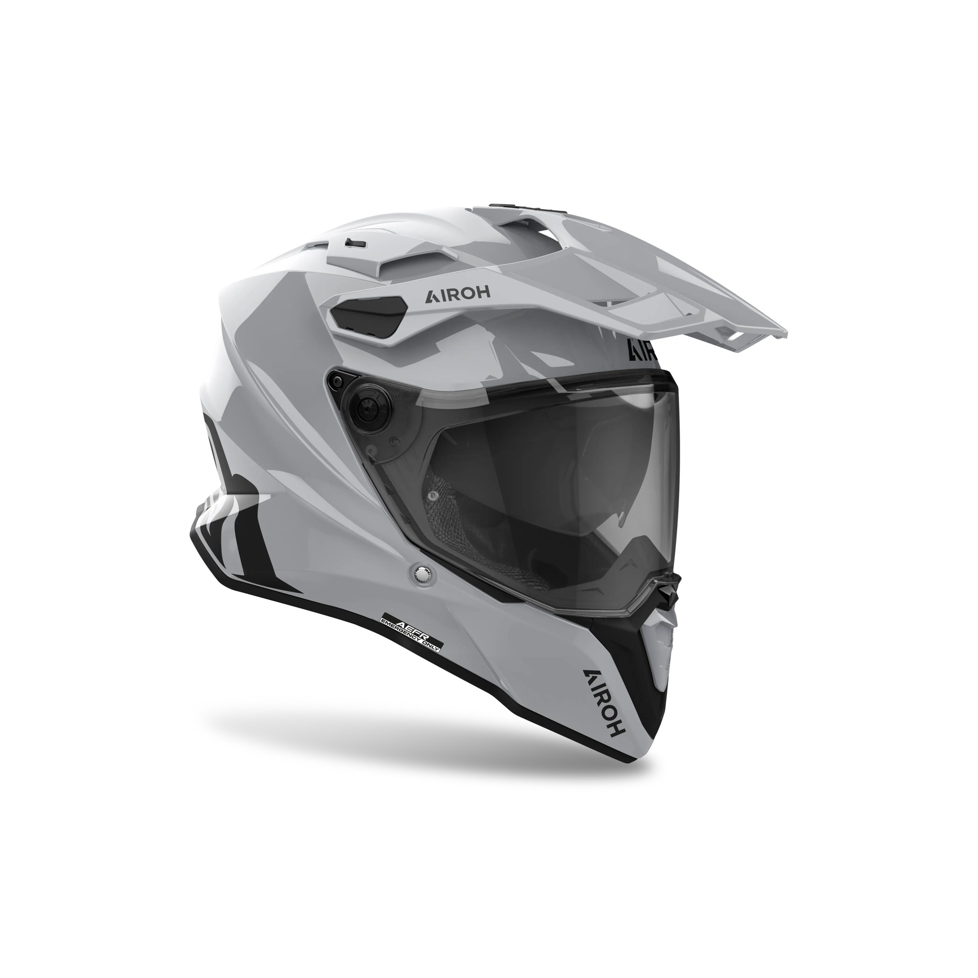 Helmetë adventure Airoh Commander 2 Color, madhësia M, gri