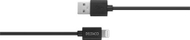 Kabllo USB Deltaco IPLH-412, USB A në Lightning, 2 m, i zi