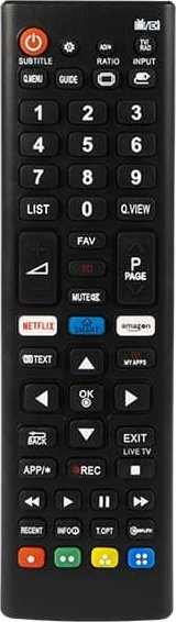 Telekomandë universale LG AKB75675311, për TV LG, e zezë