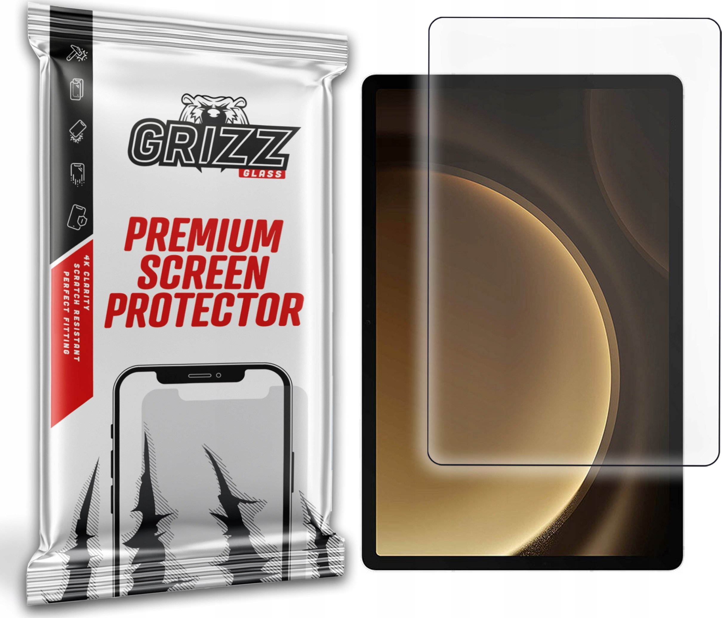 Folie mbrojtëse mat GrizzGlass PaperScreen për Samsung Galaxy Tab S9 FE Plus