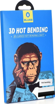 Xham mbrojtës Mr. Monkey Glass 5D për Apple iPhone XR 6.1", i zi