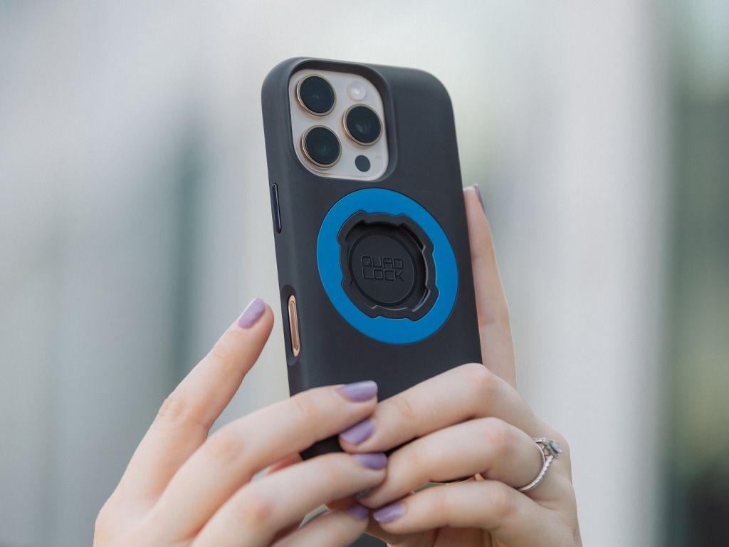 Maskë telefoni Quad Lock MAG Case për iPhone 17 Pro 6.3", mbrojtëse, e zezë